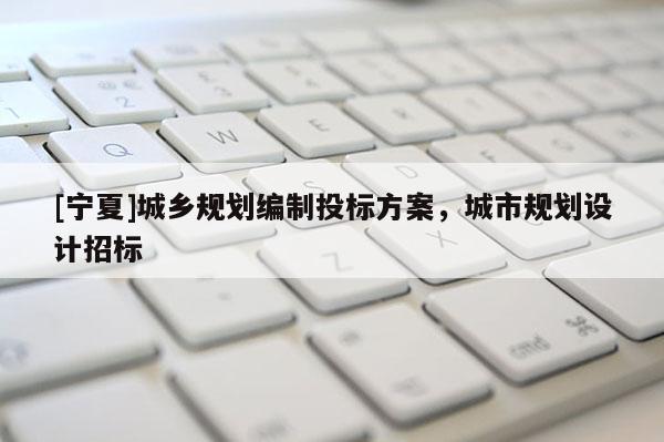 [宁夏]城乡规划编制投标方案，城市规划设计招标
