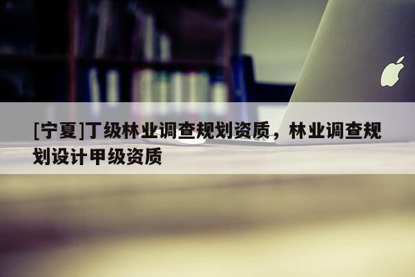 [宁夏]丁级林业调查规划资质，林业调查规划设计甲级资质
