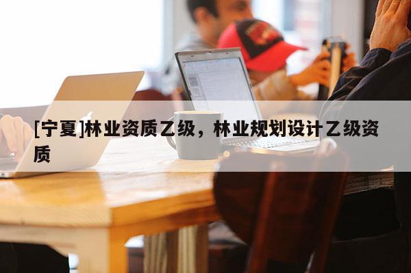 [宁夏]林业资质乙级，林业规划设计乙级资质
