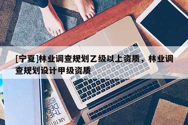 [宁夏]林业调查规划乙级以上资质，林业调查规划设计甲级资质