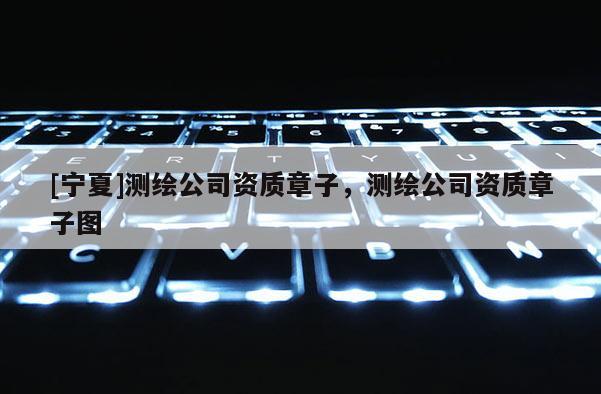 [宁夏]测绘公司资质章子，测绘公司资质章子图
