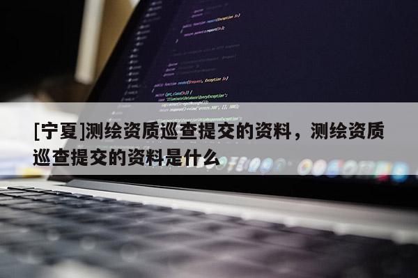[宁夏]测绘资质巡查提交的资料，测绘资质巡查提交的资料是什么