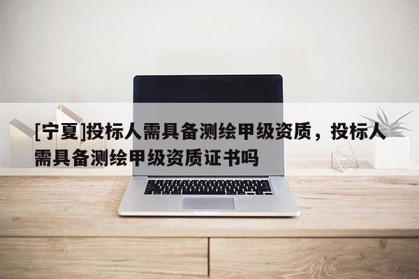[宁夏]投标人需具备测绘甲级资质，投标人需具备测绘甲级资质证书吗
