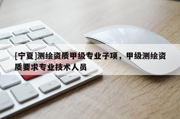 [宁夏]测绘资质甲级专业子项，甲级测绘资质要求专业技术人员
