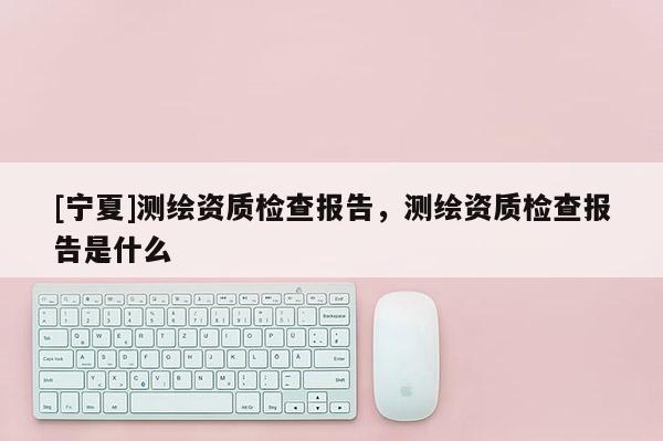 [宁夏]测绘资质检查报告，测绘资质检查报告是什么